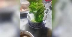 ﻿ 168元火锅套餐杯装生菜只有1片叶子，商家回应